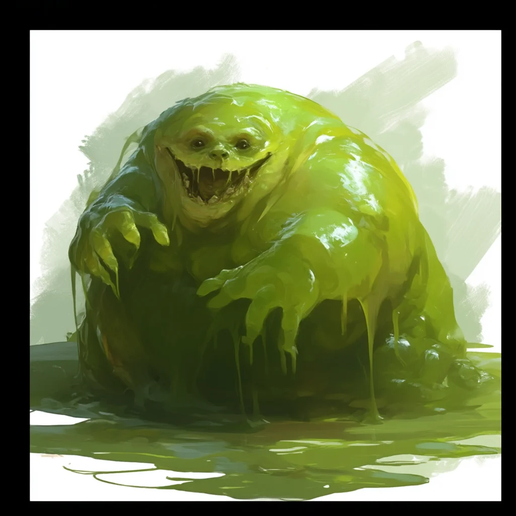 Gelee Verte - Monstre Standard Daggerheart SRD Tier 1 | Bestiaire JDR